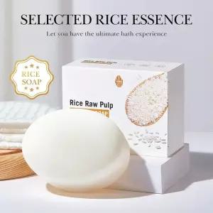 이오 미백비누 피부진정 쌀클렌징비누