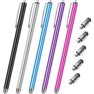 호환 긴 스타일러스 펜 18 5M 용량 성 태블릿 터치 스크린 연필 안드로이드 전화 드로잉 터치 연필