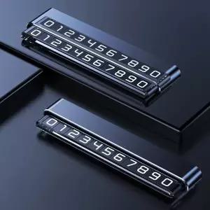 [콩심팥심]TBZ 양면 주차번호판 차량 시크릿 알림판 연락처