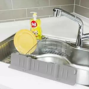 물튐방지 가림막 싱크대 물막이 수납형 선인장