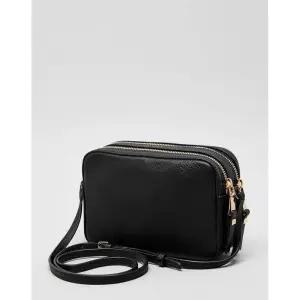 [정품] 닥스 ACC 블랙 골드로고 미니크로스백 DCWA9E069BK-B {균일가 딜}