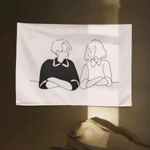 대형 패브릭 포스터 바라보기 S