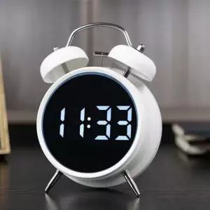 무소음 강력알람 스마트 탁상시계 날짜 온도표시 대음량 자명종 인테리어 디지털 알람시계