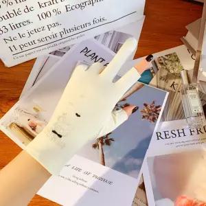 큐트베어 여성 2컷 스포츠 장갑(아이보리) 자전거 등산 운동 아웃도어 미끄럼방지 통기성