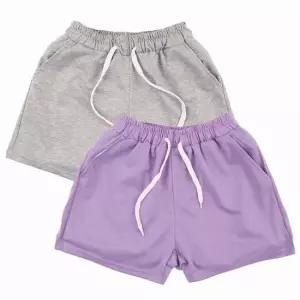 여자 여름 반바지 허리밴딩 데일리 트레이닝 3부 숏팬츠 8색