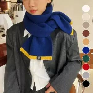 쁘띠 라벨 스몰 편한 머플러 솔리드