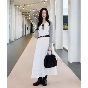 빈폴 BEANPOLE ACCESSORY 볼레 프렌 드로우스트링 토트백 블랙 BE57D3M025 312237