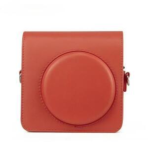 Instax Square SQ1용 PU 가죽 카메라 케이스 가방 대용량