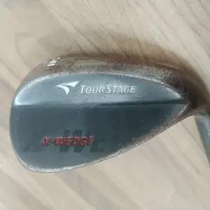 중고 녹먹임  X-WEDGE 블랙 58도 12웨지_C_DG S200