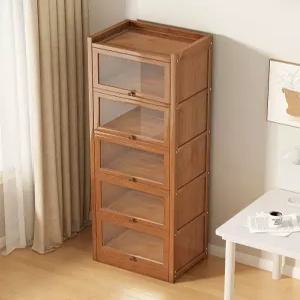 레트로 책장 원목 선반장 가구 빈티지 미니 책장 진열대 캐비닛