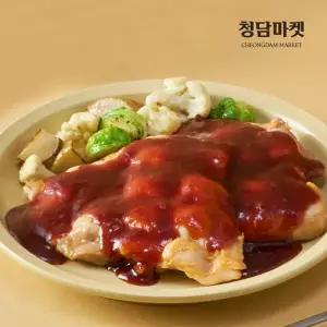 [청담마켓] 훈제닭다리살 20팩 (양념치킨맛)