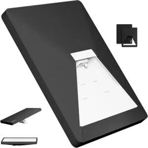 스타기어 스타링크 미니 케이스 위성 접시용 보호 커버 액체 실리콘 블랙 스티커가 부착된 휴대용 풀 쉘용