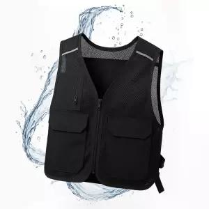 힐링팩토리 에어 쿨조끼 아이스조끼 얼음 냉감 메쉬 쿨링 여름 야외 작업 냉매 포함