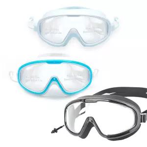 와이키 물안경 DP300 성인용 와이드수경 휴양지