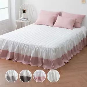 톤앤톤 호텔식 스커트 침대 매트리스 커버 SS / Q / K