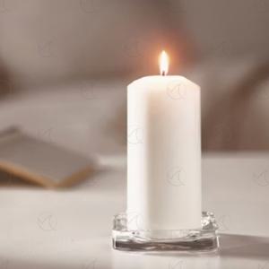 굵은 양초 무향 촛불 향기없는 냄새 무취 두꺼운 캔들