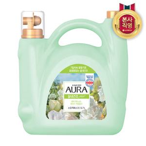 아우라 실내건조 용기 5.7L 대용량 섬유유연제 스모키머스크