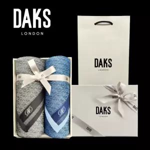 [롯데백화점]닥스 남성용 선염손수건 2매세트 DEI2103