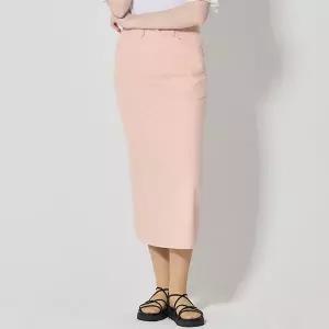 [머스트비][머스트비(MUSTBE)] 앞트임 H 면스커트 (택가격 87000원)