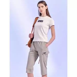 [아웃도어스/네파 이젠벅]여성 우븐 7부 팬츠 베이지 ISFEKBO01BE