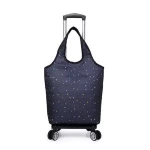 보온보냉 접이식 장보기카트 시장바구니캐리어 별 장바구니카트 바퀴달린시장바구니