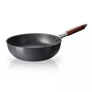 (34CM) 중국팬/튀김요리/업소용/튀김팬/프라이팬/웍/볶음팬/식당/포차/중화요리/음식점/후라이팬/북경팬