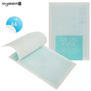 모닝글로리 방안지 A4/모눈/종이/노트/방안/속지/공책/격자/바둑/초등학교/유선/유선줄/교정/교정용/용지