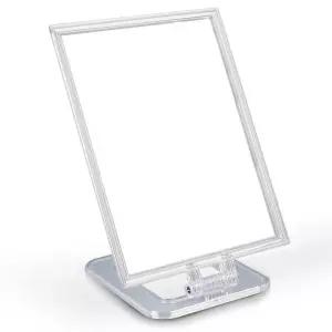 (대형) 스탠드 사각 거울/탁상용/유리/책상/큰거울/면도/이동식/교실/무타공/인테리어/화장대/욕실/거실