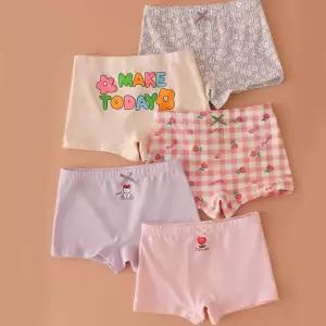 MIMO 여아/주니어 코튼 사각팬티 5매세트(363)