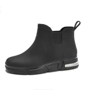 레인부츠 첼시 방수부츠 에어쿠션 장마철 에어장화 남자발목장화