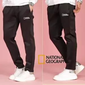 Z  내셔널지오그래픽 SS 홀로그램 기모 트레이닝복 바지 - 가을 겨울 신상(남여공용)