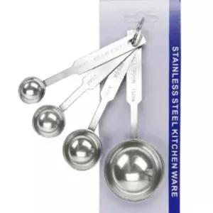 스텐 계량 숟가락 분유 카페 요리 스푼 4종 세트