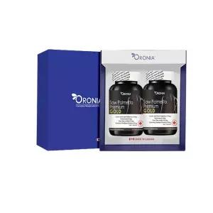 [선물세트] 오로니아 쏘팔메토 프리미엄 골드 750mg x 90캡슐 2통