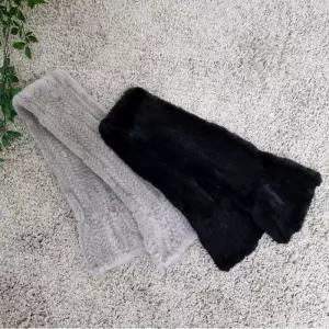 [BELLA.DOI] 풀스킨밍크 니팅밍크목도리(중) 2color