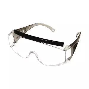 오토스-넓은 시야확보 일안렌즈 안전보안경 B-622A-PP포장 안경겸착용 (1EA)/보안경/안전/고글/작업용