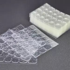 네일 패디 팁 양면테이프 글루 투명 24p 50매