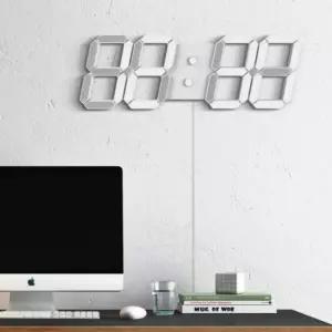 전자시계 벽걸이 무소음 탁상 거실 사무실 LED/시계/숫자/벽시계/전기/디지털/인테리어/대형/디지탈/전자