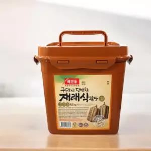 해찬들 구수하고 담백한 재래식 된장 집밥 감칠맛 고깃집 된장찌개 6.5kg