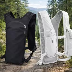 초경량 러닝 조끼 백팩 베스트 마라톤 런닝 등산 트래킹 사이클 운동 메쉬 방수 스포츠가방