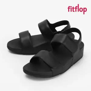 핏플랍 샌들 루루 어드저스터블 레더 백 스트랩 여성 블랙 FV8-090
