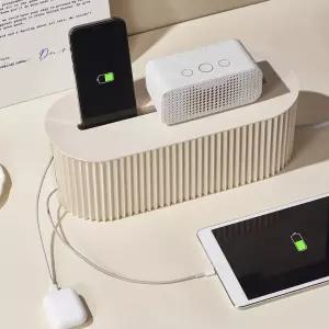 아웃도어탭 감성 디자인 방수 멀티탭 정리함