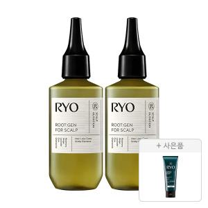 려 루트젠 탈모전문케어 두피에센스 80ml, 2개+증정(려 딥클렌징쿨링 샴푸, 112ml, 1개)