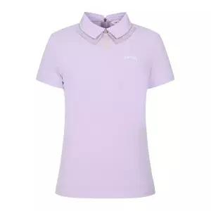 매장정품 핑골프(백화점) [양말]여성 카라 장식 반팔 티셔츠 121D2TO652_PP 247117