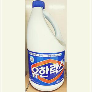 유한4L 표백 가루 세탁보조기타 식자재코너 액체 건강용품 다용도 살균