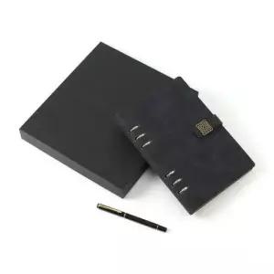 [문구] 블랙 다이어리 수첩 노트 메모지 업무일지 볼펜포함
