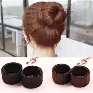 똥머리 스틱밴드 당고 머리묶는 도구 헤어도넛 똥머리 밴드 도넛