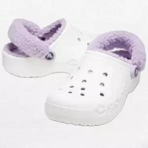 [크록스]바야 라인드 퍼즈 206633-577 방한화 남녀공용 샌들 슬리퍼