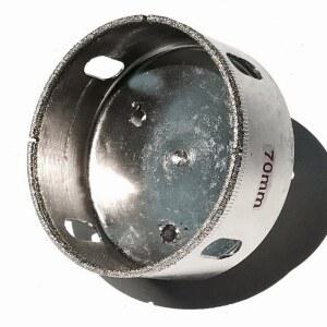 홀쏘 세트 대형 드릴 의 데코 150mm 은 목적 105mm 다이아몬드 좋은 1pc