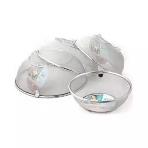 야채바구니 스텐 원형 고리 채반 망 바구니-대(약26x8.5cm)