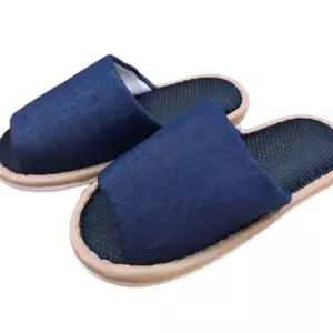 인기상품 매쉬 데님 거실화 1P 여성 사무실 실내 슬리퍼 [W6EF7EC_260408]